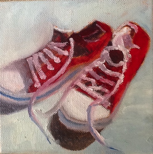 RED SHOES
Oil on Canvas
15x15cm
$35 RED SHOES
Oil on Canvas
15x15cm
$35